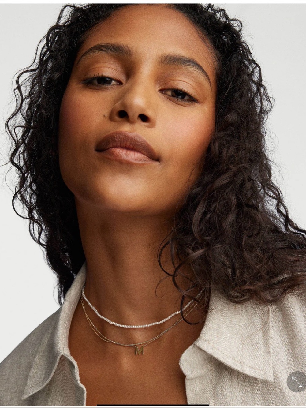Mejuri Micro Pearl Necklace 14k Gold